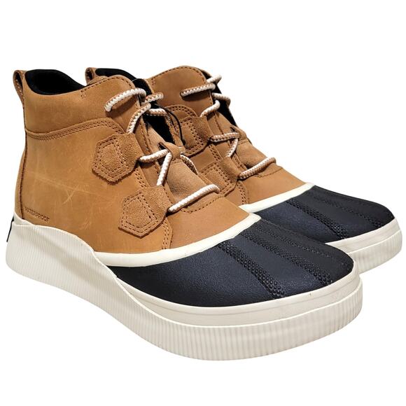 Sorel Out N About IV Classic Waterproof Duck Boots Size US 9.5 Taffy Brown/Black - Picture 1 of 7